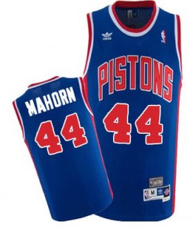 Wholesale Cheap Detroit Pistons #44 Rick Mahorn Blue Swingman Throwback Jersey