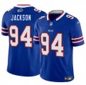 Men's Buffalo Bills #94 Landon Jackson Blue 2025 Draft F.U.S.E. Vapor Untouchable Limited Football Stitched Jersey Cheap