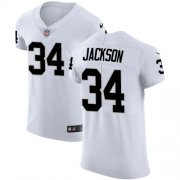 Wholesale Cheap Nike Raiders #34 Bo Jackson White Men's Stitched NFL Vapor Untouchable Elite Jersey