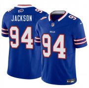 Men's Buffalo Bills #94 Landon Jackson Blue 2025 Draft F.U.S.E. Vapor Untouchable Limited Football Stitched Jersey Cheap