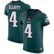 Wholesale Cheap Nike Eagles #4 Jake Elliott Midnight Green Team Color Men's Stitched NFL Vapor Untouchable Elite Jersey