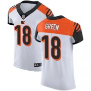 Wholesale Cheap Nike Bengals #18 A.J. Green White Men's Stitched NFL Vapor Untouchable Elite Jersey