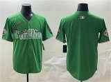 Men's Philadelphia Phillies Blank Green Phanatic Limited Stitched Jersey Cheap