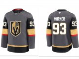 Cheap Men's Vegas Golden Knights #93 Mitchell Marner Gray 2024-25 Alternate Stitched Hockey Jersey