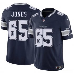 Men\'s Dallas Cowboys #65 Robert Jones Navy 2025 F.U.S.E. Vapor Untouchable Limited Football Stitched Jersey Cheap