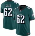 Men's Philadelphia Eagles #62 Jason Kelce Green 2024 F.U.S.E. Vapor Untouchable Limited Football Stitched Jersey Cheap Wholesale