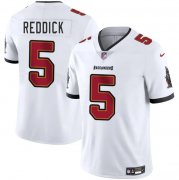 Cheap Men's Tampa Bay Buccaneers #5 Haason Reddick White 2025 Vapor Limited Football Stitched Jersey