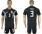 Wholesale Cheap Argentina #3 Fazio Away Soccer Country Jersey