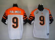 Wholesale Cheap Bengals #9 Carson Palmer White Stitched NFL Jersey