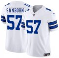 Men's Dallas Cowboys #57 Jack Sanborn White 2025 F.U.S.E. Vapor Untouchable Limited Football Stitched Jersey Cheap
