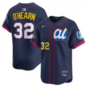 Cheap Men's American League #32 Ryan O'Hearn Navy 2025 All-Star Edition Limited Stitched Baseball Jersey