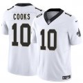 Men's New Orleans Saints #10 Brandin Cooks White 2025 F.U.S.E Vapor Limited Football Stitched Jersey Cheap