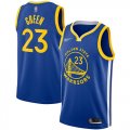 Wholesale Cheap Warriors #23 Draymond Green Blue Basketball Swingman Icon Edition 2019-2020 Jersey
