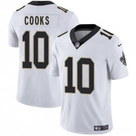 Men\'s New Orleans Saints #10 Brandin Cooks White 2025 Vapor Limited Football Stitched Jersey Cheap