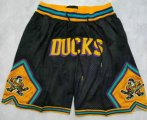 Cheap Men's Anaheim Ducks Black Just Don Shorts