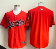 Men's Baltimore Orioles Blank Orange Limited Stitched Jersey Cheap Wholesale