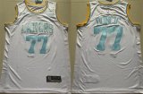 Men's Los Angeles Lakers #77 Luka Doncic White 2025 Classic Edition Stitched Basketball Jersey Cheap