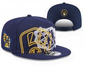 Cheap Milwaukee Brewers 2025 Stitched Snapback Hats 0016