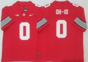 Cheap Men's Ohio State Buckeyes #0 OH-IO Red 2025 F.U.S.E. Limited Stitched Jersey