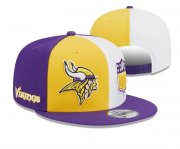 Cheap Minnesota Vikings 2025 Stitched Snapback Hats 002