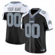 Men's Detroit Lions Customized Black Alternate 2025 F.U.S.E. 'Motor City Racing Edition' Vapor Limited Stitched Jersey Cheap Wholesale