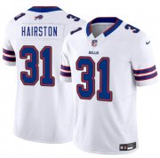 Cheap Men's Buffalo Bills #31 Maxwell Hairston White 2025 Draft F.U.S.E. Vapor Untouchable Limited Football Stitched Jersey