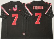 Men's Ohio State Buckeyes #7 C.J. Stroud Black 2025 F.U.S.E. Limited Stitched Jersey Cheap Wholesale