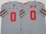 Cheap Men's Ohio State Buckeyes #0 OH-IO Gray 2025 F.U.S.E. Limited Stitched Jersey
