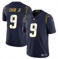 Cheap Men's Los Angeles Chargers #9 DJ Chark Jr Navy 2024 Vapor Limited Football Stitched Jersey