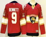 Youth Florida Panthers #9 Sam Bennett Red Authentic Jersey