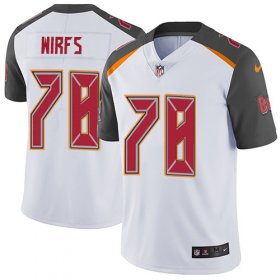 Wholesale Cheap Nike Buccaneers #78 Tristan Wirfs White Men\'s Stitched NFL Vapor Untouchable Limited Jersey