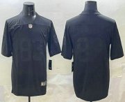 Cheap Men's Las Vegas Raiders #83 Darren Waller Balck Vapor Untouchable Stitched Jersey