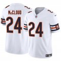 Cheap Men's Chicago Bears #24 Nick McCloud White 2025 F.U.S.E. Vapor Untouchable Limited Football Stitched Jersey