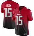 Cheap Men's Atlanta Falcons #15 Matthew Judon Red Black Vapor Untouchable Limited Football Stitched Jersey