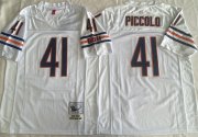 Cheap Men's Chicago Bears #41 Brian Piccolo White Limited Stitched Football Jersey