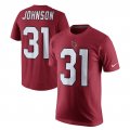 Wholesale Cheap Arizona Cardinals #31 David Johnson Nike Player Pride Name & Number T-Shirt Cardinal