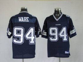 Wholesale Cheap Cowboys #94 DeMarcus Ware Blue Stitched NFL Jersey
