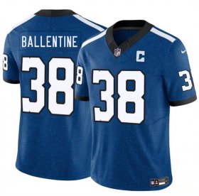 Men\'s Indianapolis Colts #38 Corey Ballentine Blue 2025 F.U.S.E. Throwback Vapor Limited Football Stitched Jersey Cheap