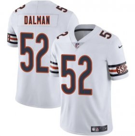 Men\'s Chicago Bears #52 Drew Dalman White 2025 Vapor Football Stitched Jersey Cheap