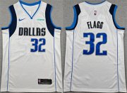 Cheap Men's Dallas Mavericks #32 Cooper Flagg White 2025 Association Edition Stitched Basketball Jersey