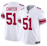 Cheap Men's New York Giants #51 Abdul Carter White 2025 Draft F.U.S.E. Vapor Untouchable Limited Football Stitched Jersey