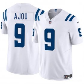 Men\'s Indianapolis Colts #9 Ajou Ajou White 2025 F.U.S.E. Vapor Limited Football Stitched Jersey Cheap