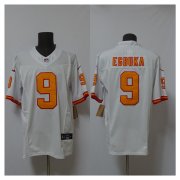 Men's Tampa Bay Buccaneers #9 Emeka Egbuka White 2025 F.U.S.E. Vapor Limited Football Stitched Jersey Cheap Wholesale