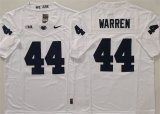 Cheap Men's Penn State Nittany Lions #44 Davis Warren White 2024 F.U.S.E. Stitched Jersey
