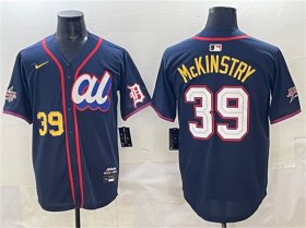 Men\'s American League #39 Zach McKinstry Navy 2025 All-Star Edition Limited Stitched Baseball Jersey Cheap Wholesale