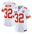 Cheap Men's Kansas City Chiefs #32 Nick Bolton White F.U.S.E. Super Bowl LVIII Patch Vapor Untouchable Limited Football Stitched Jersey