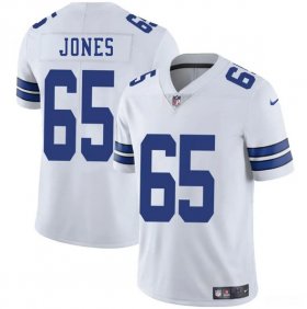 Men\'s Dallas Cowboys #65 Robert Jones White 2025 Vapor Untouchable Limited Football Stitched Jersey Cheap