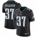 Wholesale Cheap Nike Eagles #37 Tre Sullivan Black Alternate Men's Stitched NFL Vapor Untouchable Limited Jersey
