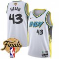 Men's Indiana Pacers #43 Pascal Siakam White 2024-25 City Edition Stitched Basketball Jersey Cheap