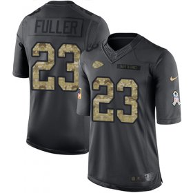 Wholesale Cheap Nike Chiefs #99 Khalen Saunders Olive/Camo Men\'s Stitched NFL Limited 2017 Salute To Service Jersey